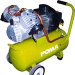 קומפרסור 25-ליטר 2 ראשים HYUNDAI דגם POMA-4026