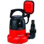 גוף משאבה טבולה ניידת נטענת על סוללה 18v Einhell