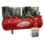 מדחס 500 ליטר 7.5X2 כ"ס 400V כולל לוח פיקוד